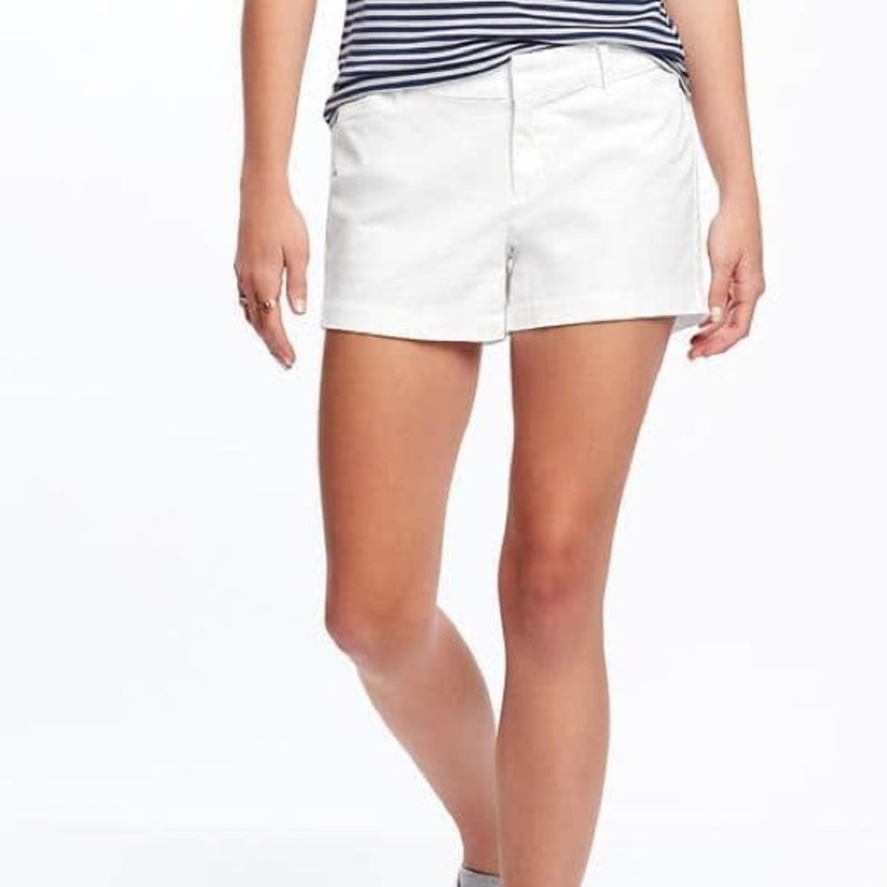 White shorts
